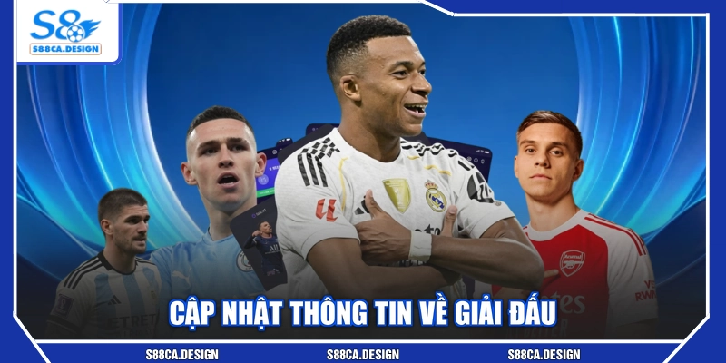 Cập nhật thông tin về giải đấu